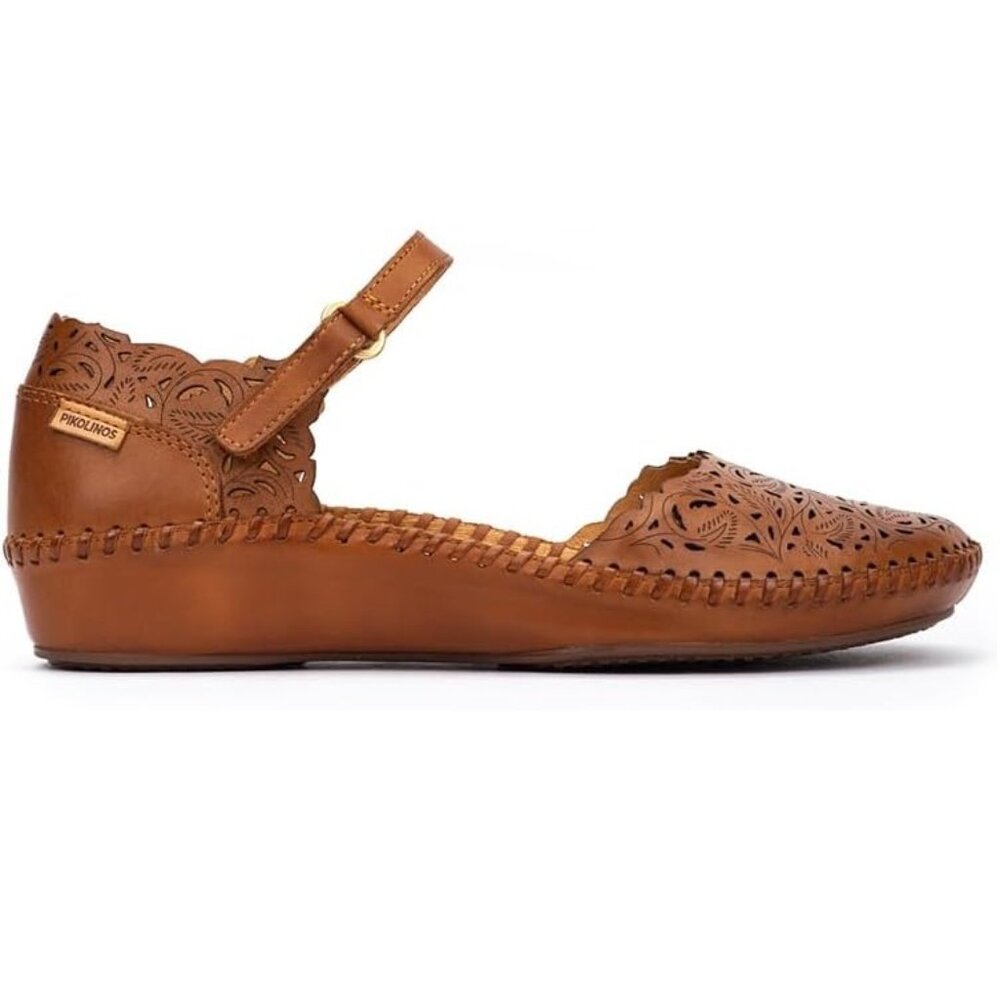 Pikolinos Women's Casual Mary Jane Flat Size 38 (7.5-8.0), Brandy (Brown) - Picture 5 of 17